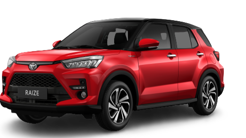 Toyota Raize 9 toyota raize đỏ nóc đen
