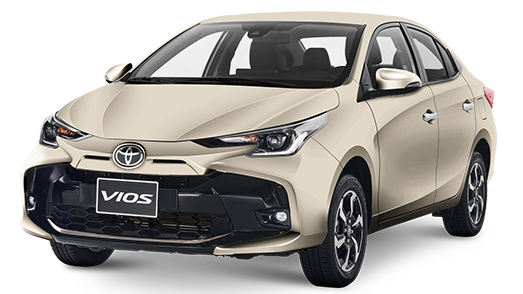 Toyota Vios 10 toyota vios nâu vàng